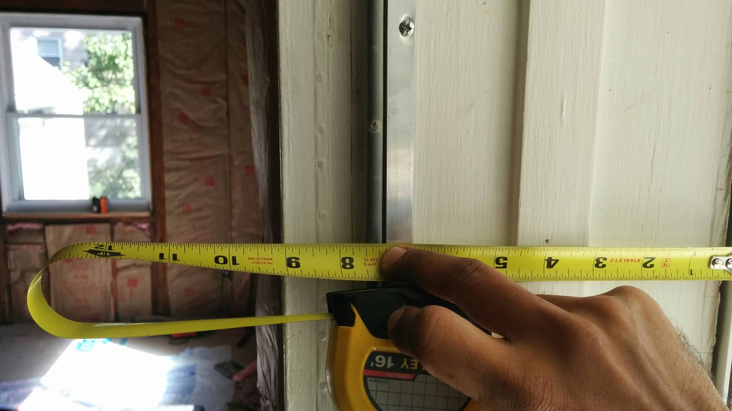 measuring door size for replacement