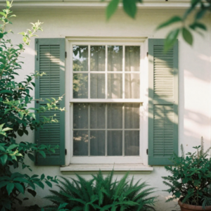 Double hung window in Fort Worth