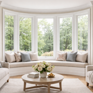 bow window in Fort Worth