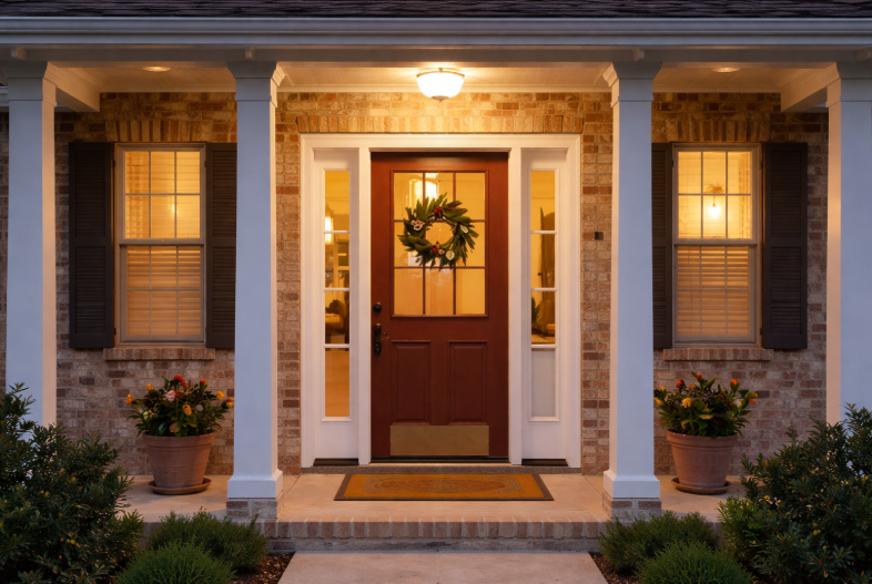 Entry door in Saginaw TX